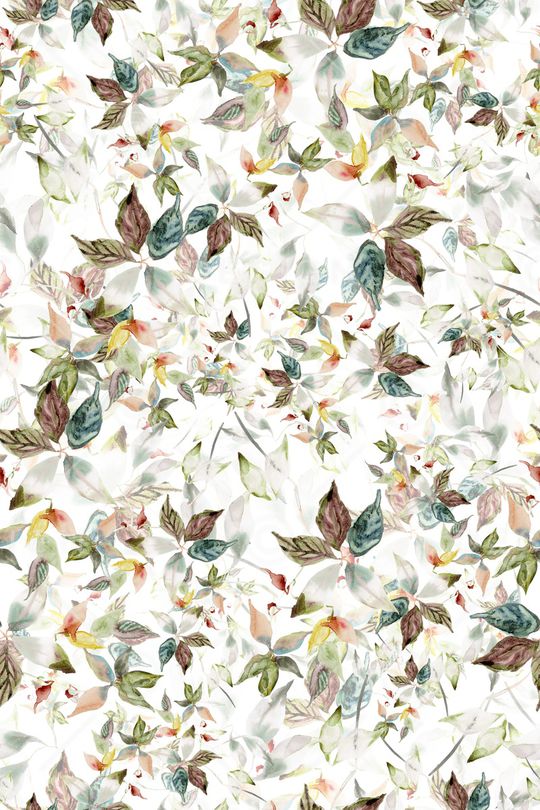 绿植树叶印花华亿平台图片