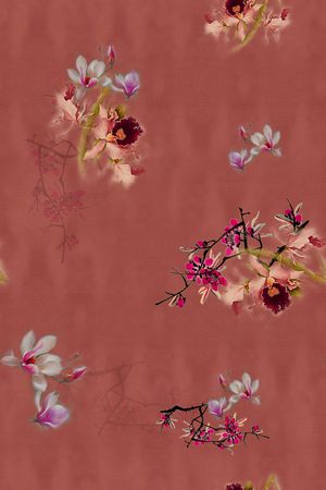 旗袍印花华亿平台图片