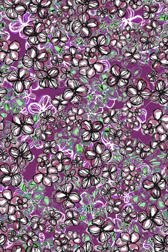 复古印花华亿平台图片