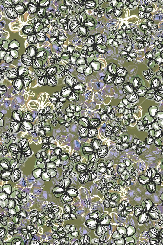 复古印花华亿平台图片