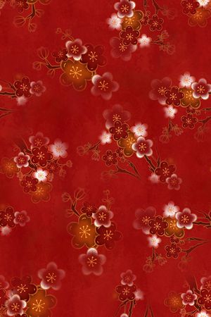 梅花印花华亿平台图片