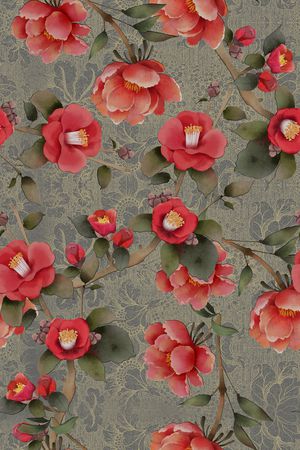 中国风印花华亿平台图片