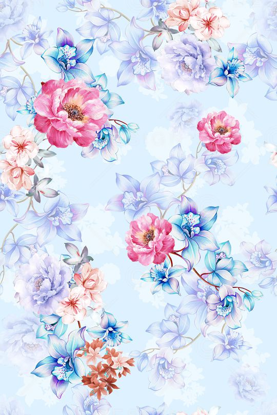 绿植树叶印花华亿平台图片