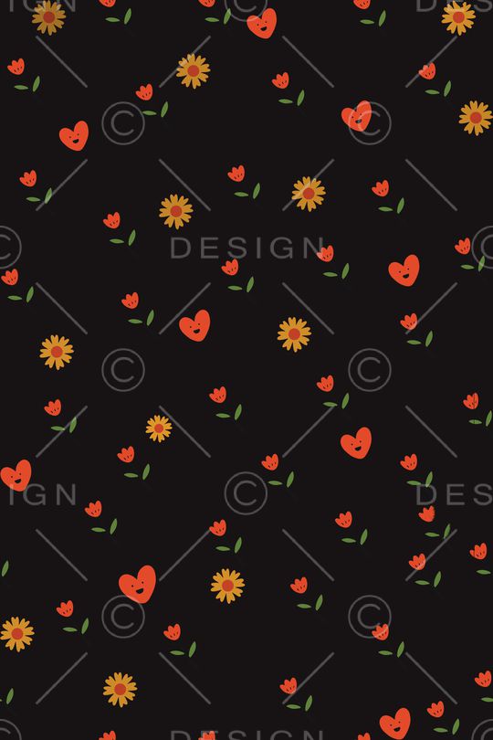 可爱印花华亿平台图片