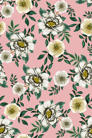 年轻女性印花华亿平台图片