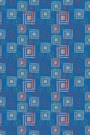 几何印花华亿平台图片