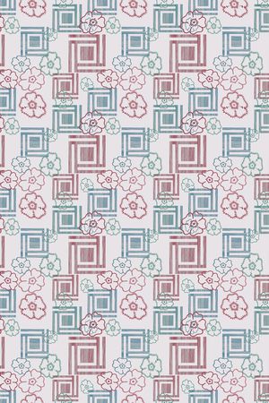 几何印花华亿平台图片