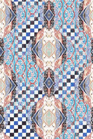 几何印花华亿平台图片