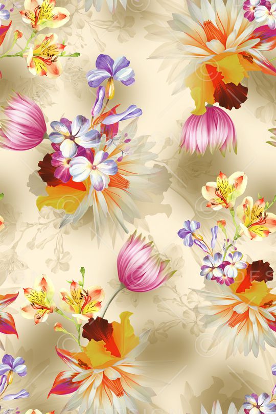 绿植树叶印花华亿平台图片