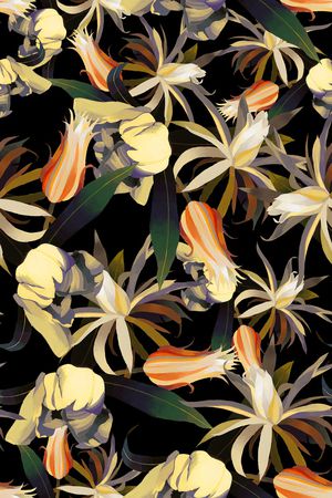 绿植树叶印花华亿平台图片