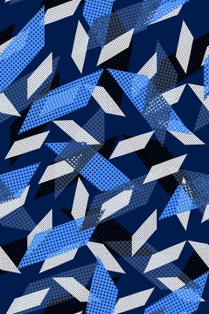 几何印花华亿平台图片