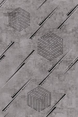 几何印花华亿平台图片