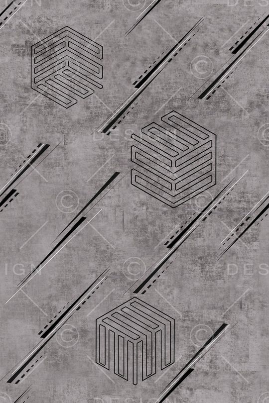 几何印花华亿平台图片