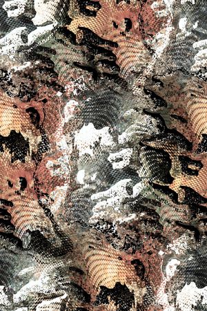 抽象男装印花华亿平台图片