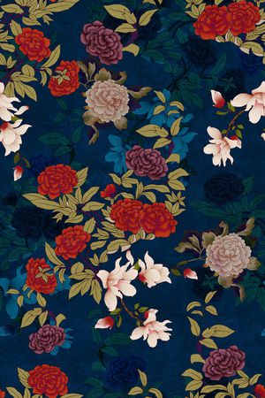 中国风印花华亿平台图片