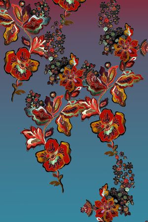 定位花印花华亿平台图片