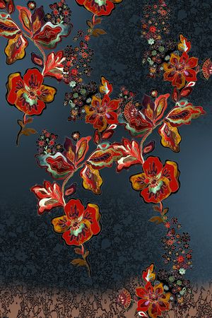 定位花印花华亿平台图片