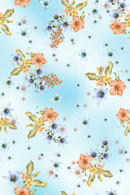 绿植树叶印花华亿平台图片