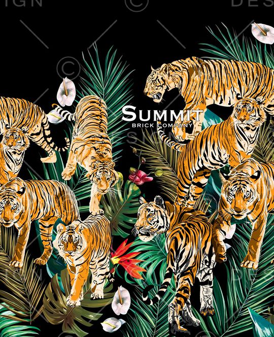 几何印花华亿平台图片