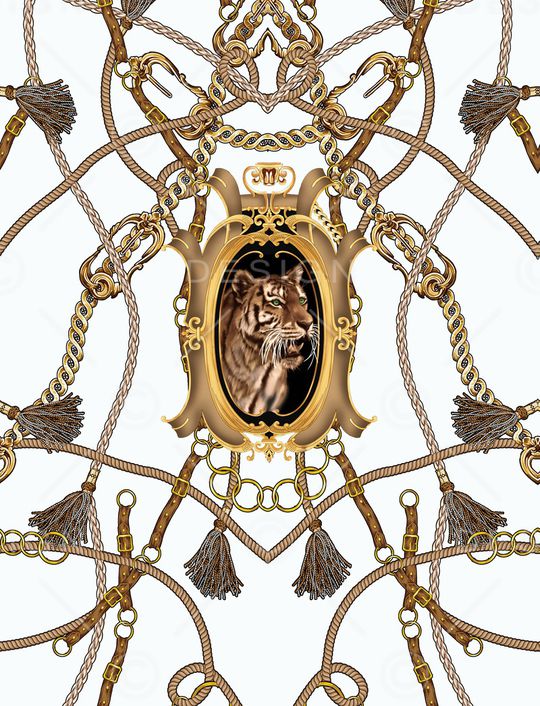 几何印花华亿平台图片