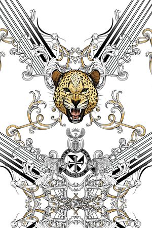 几何印花华亿平台图片