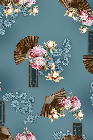 民族风印花华亿平台图片