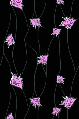 手绘印花华亿平台图片