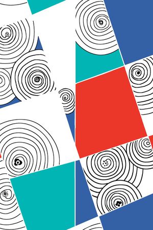 几何印花华亿平台图片