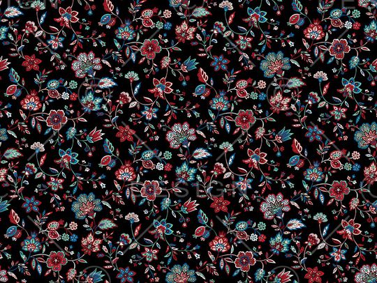 绿植树叶印花华亿平台图片