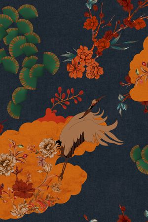 绿植树叶印花华亿平台图片