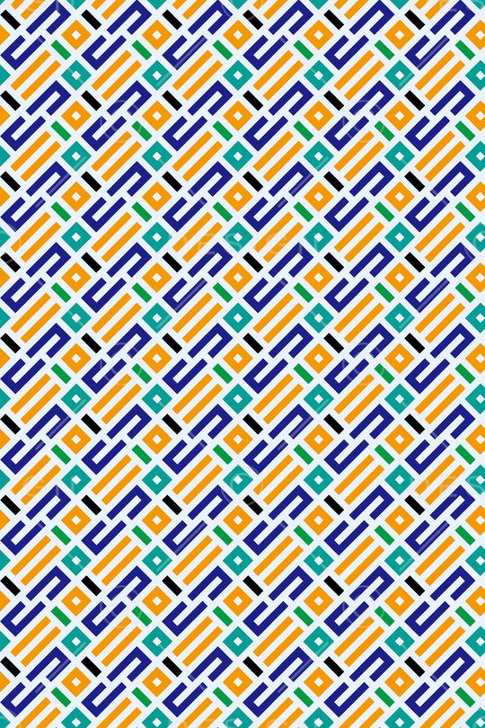 几何印花华亿平台图片