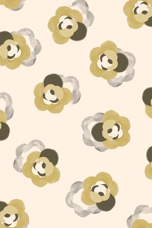 几何花卉印花华亿平台图片