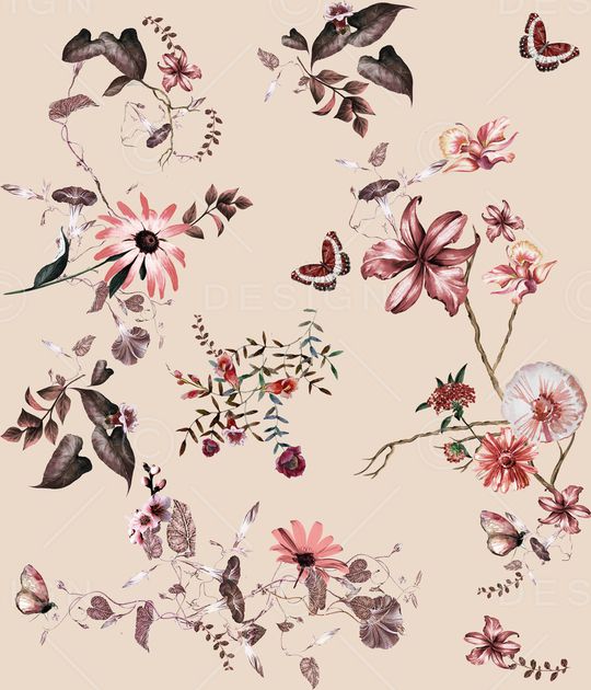 水彩印花华亿平台图片