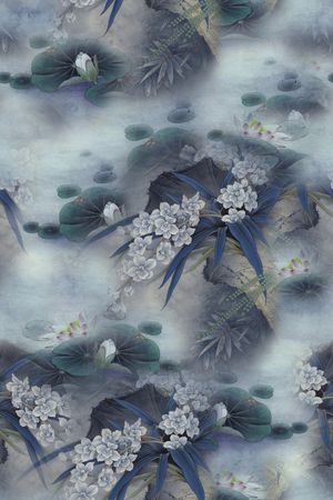 香云纱印花华亿平台图片