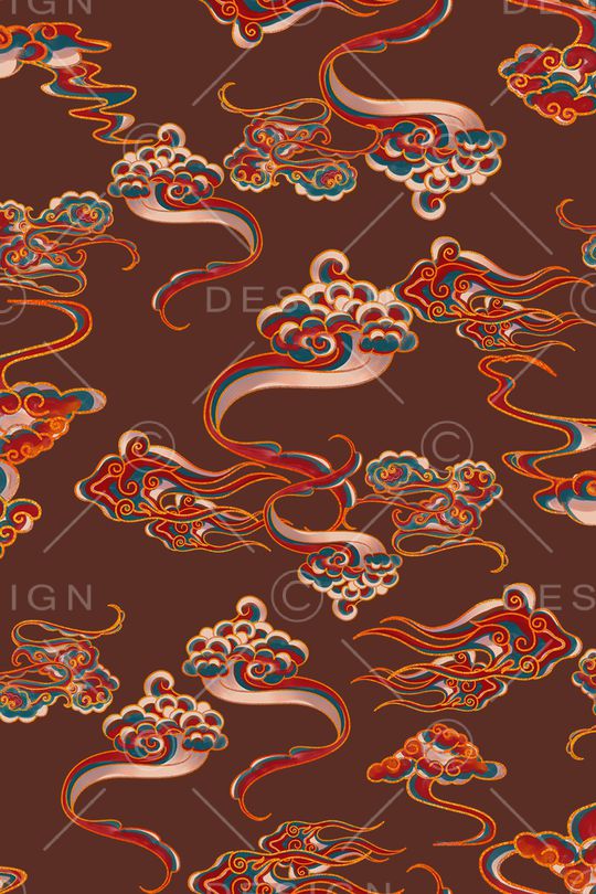 祥云印花华亿平台图片