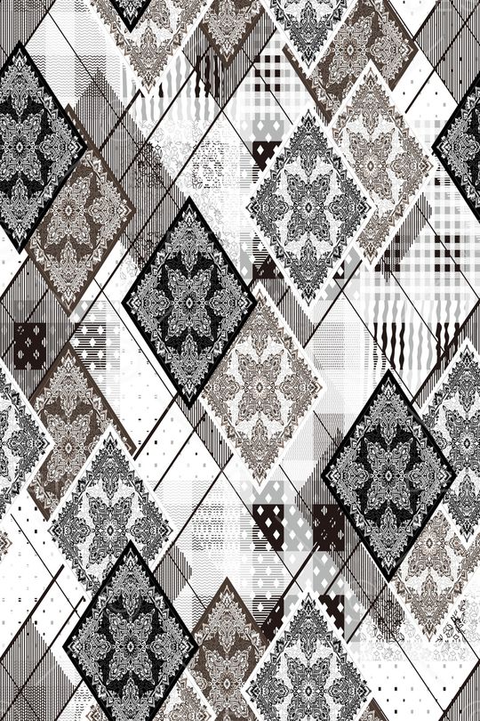 几何印花华亿平台图片