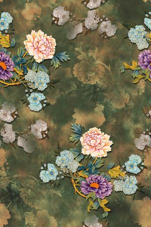 香云纱印花华亿平台图片