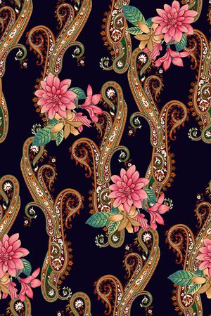 民族风印花华亿平台图片