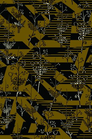 几何印花华亿平台图片