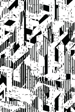 几何印花华亿平台图片