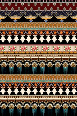 民族风印花华亿平台图片