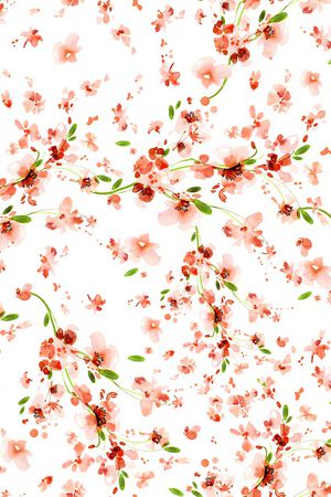 小碎花印花华亿平台图片