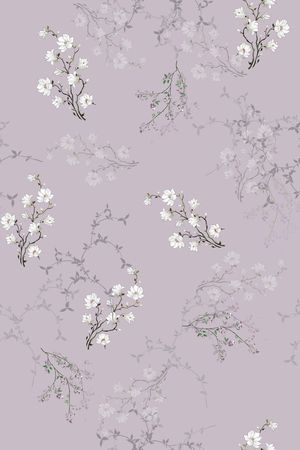 几何花卉印花华亿平台图片