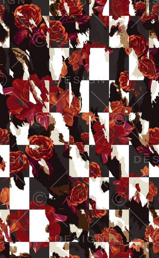 男装满版花印花华亿平台图片