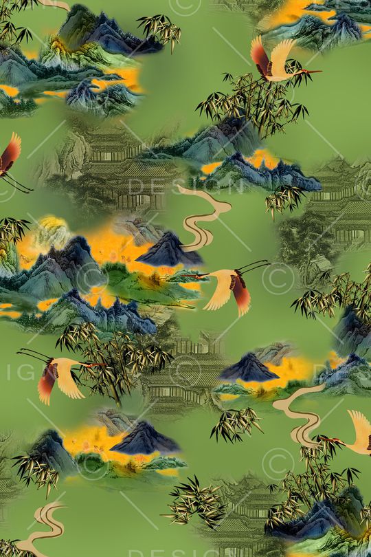 水彩印花华亿平台图片