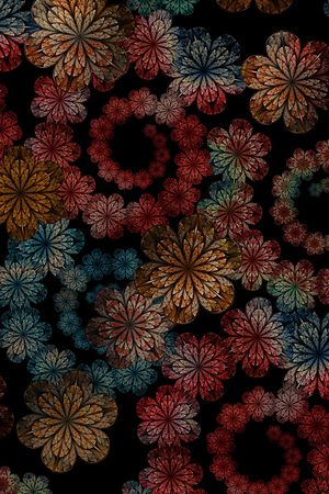 分形印花华亿平台图片