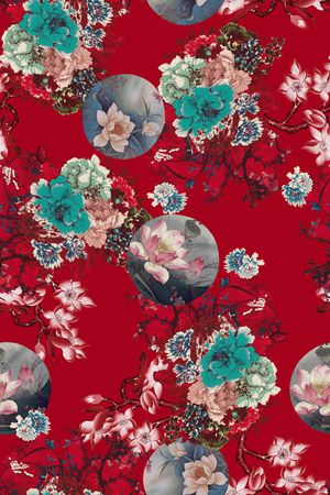 香云纱印花华亿平台图片