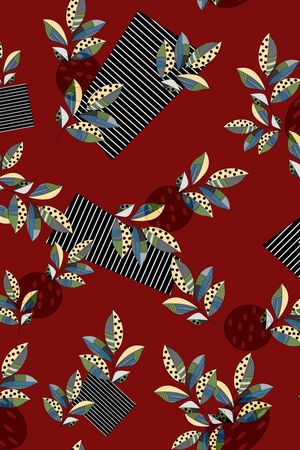 连衣裙印花华亿平台图片