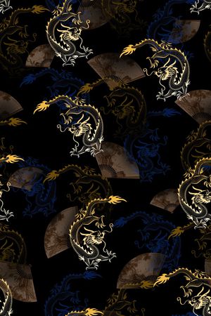 传统纹样印花华亿平台图片