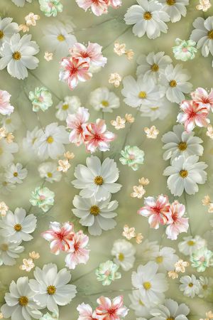 绿植树叶印花华亿平台图片